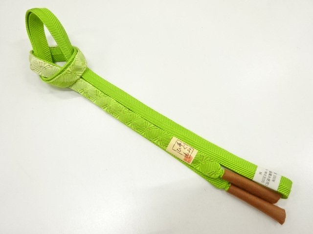 未使用品　正絹　手組帯締め